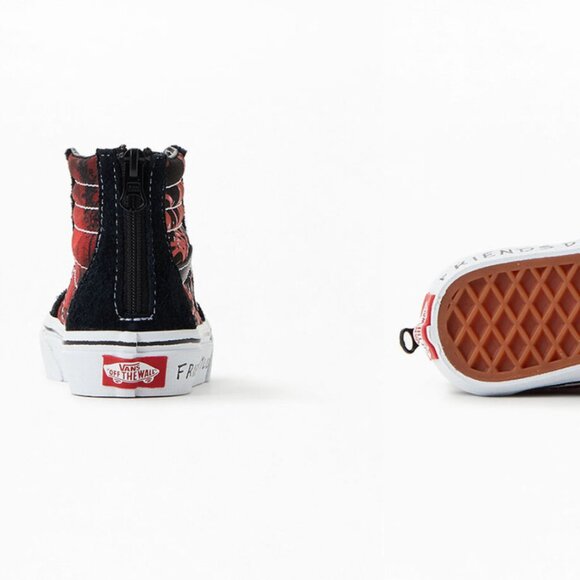 VANS x Stranger Things Sk8-Hi Zip Reissue Friends Don't Lie KIDS SHOES - Picture 2 of 11